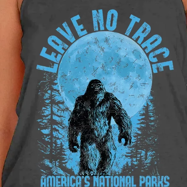 Leave No Trace America National Parks Women's Knotted Racerback Tank