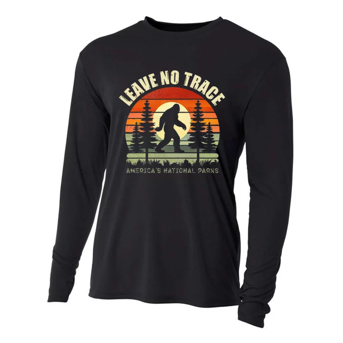 Leave No Trace Bigfoot Hiking And Camping Cooling Performance Long Sleeve Crew