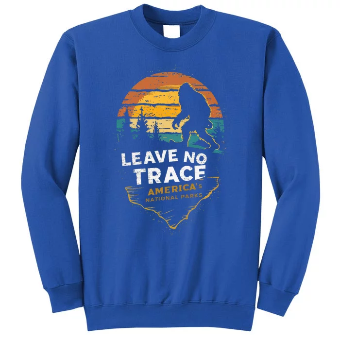 Leave No Trace AmericaS National Parks Tall Sweatshirt