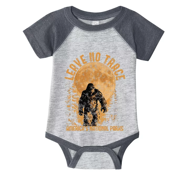 Leave No Trace America National Parks Infant Baby Jersey Bodysuit