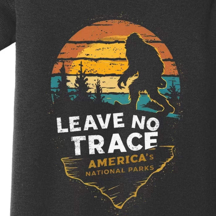 Leave No Trace AmericaS National Parks Baby Bodysuit