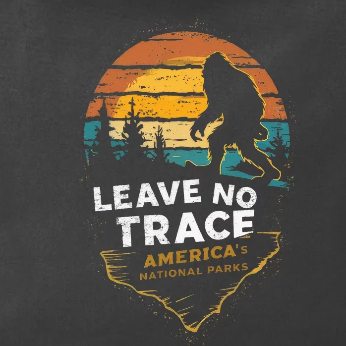 Leave No Trace AmericaS National Parks Zip Tote Bag