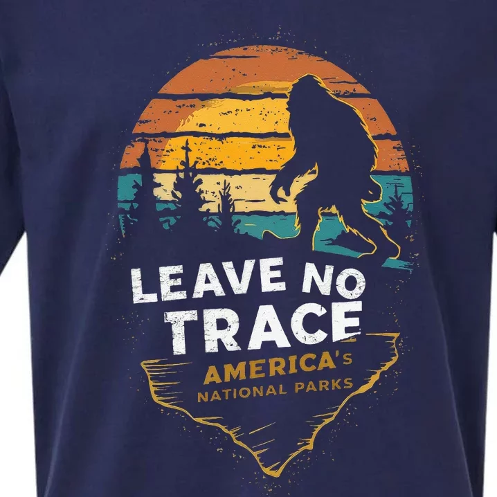 Leave No Trace AmericaS National Parks Sueded Cloud Jersey T-Shirt