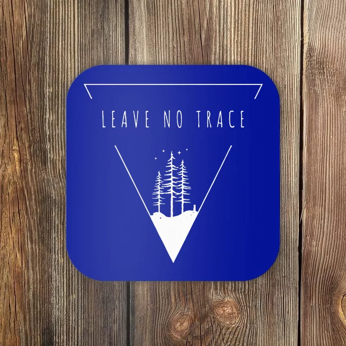 Leave No Trace Coaster