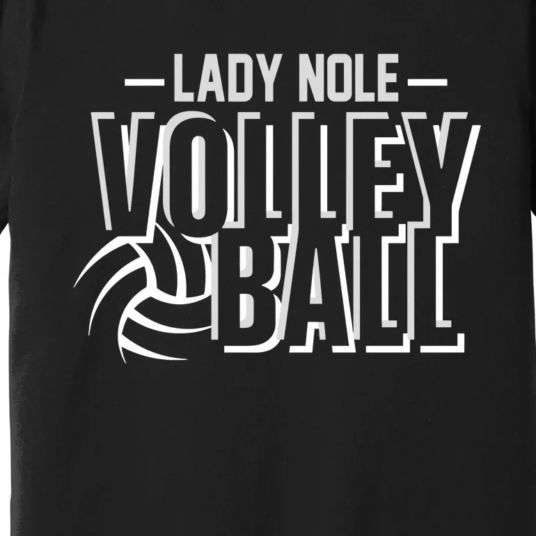 Lady Nole Volleyball Premium T-Shirt