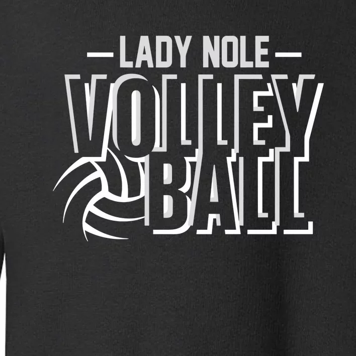 Lady Nole Volleyball Toddler Sweatshirt