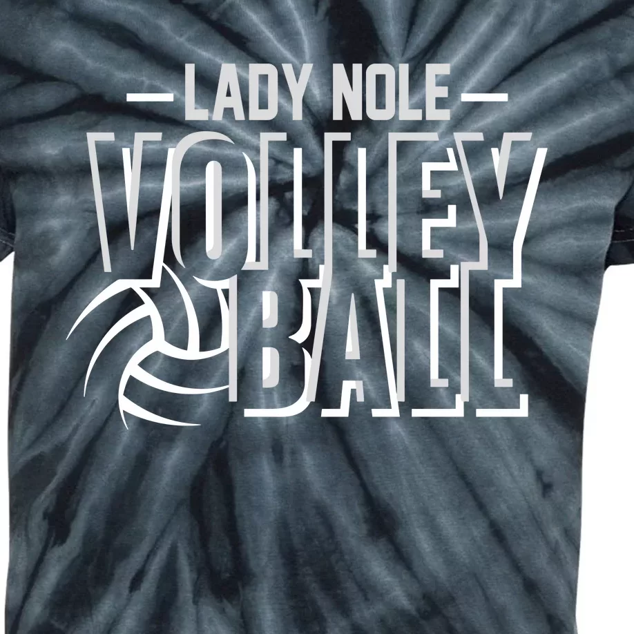 Lady Nole Volleyball Kids Tie-Dye T-Shirt