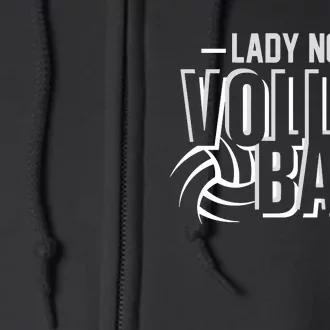 Lady Nole Volleyball Full Zip Hoodie