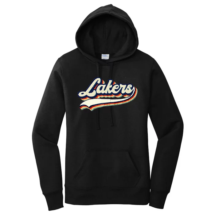 L.A.K.E.R.S Name Vintage Women's Pullover Hoodie