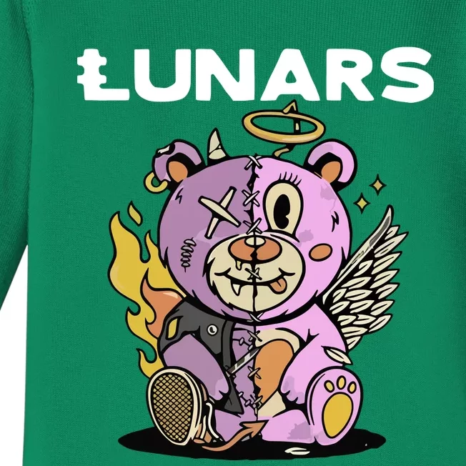 Lunars No Way In Hell Baby Long Sleeve Bodysuit