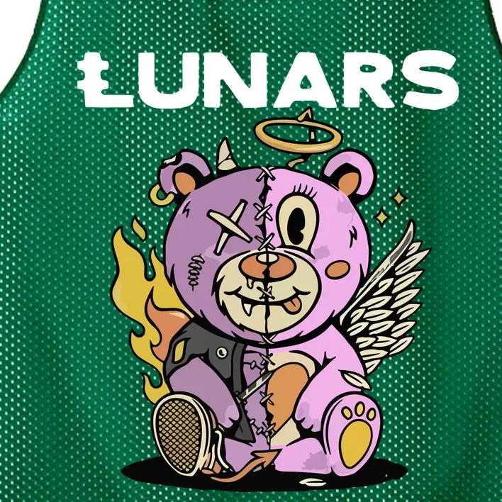 Lunars No Way In Hell Mesh Reversible Basketball Jersey Tank