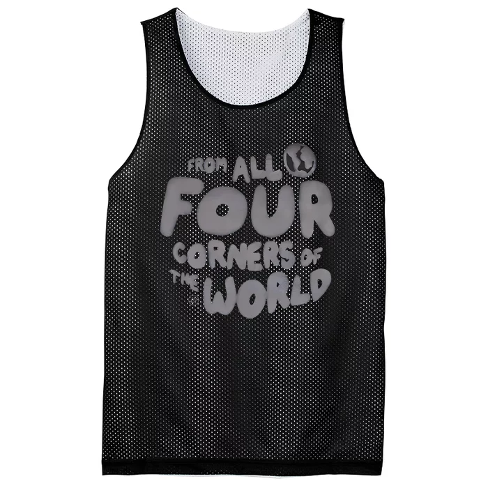 Lando Norris Worldwide Globe Mesh Reversible Basketball Jersey Tank