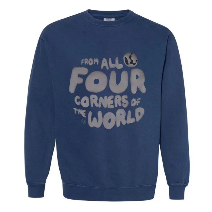 Lando Norris Worldwide Globe Garment-Dyed Sweatshirt