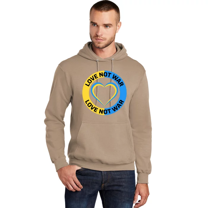 Love Not War For Ukrainian Supporters 5 Hoodie