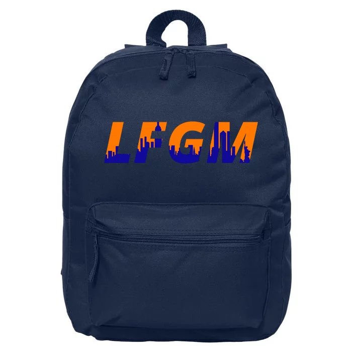 LFGM New York City Skyline 16 in Basic Backpack