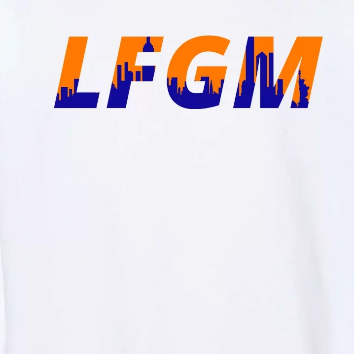 LFGM New York City Skyline Garment-Dyed Sweatshirt