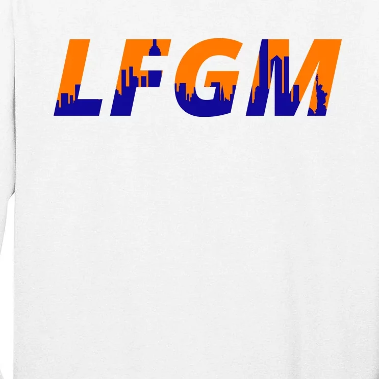 LFGM New York City Skyline Tall Long Sleeve T-Shirt