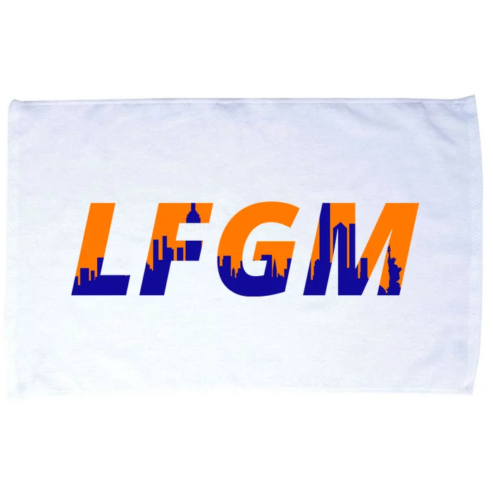 LFGM New York City Skyline Microfiber Hand Towel