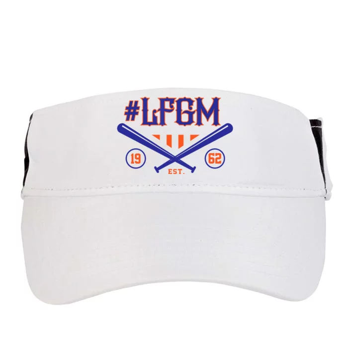 LFGM New York Baseball Est 1962 Adult Drive Performance Visor