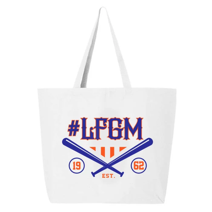 LFGM New York Baseball Est 1962 25L Jumbo Tote