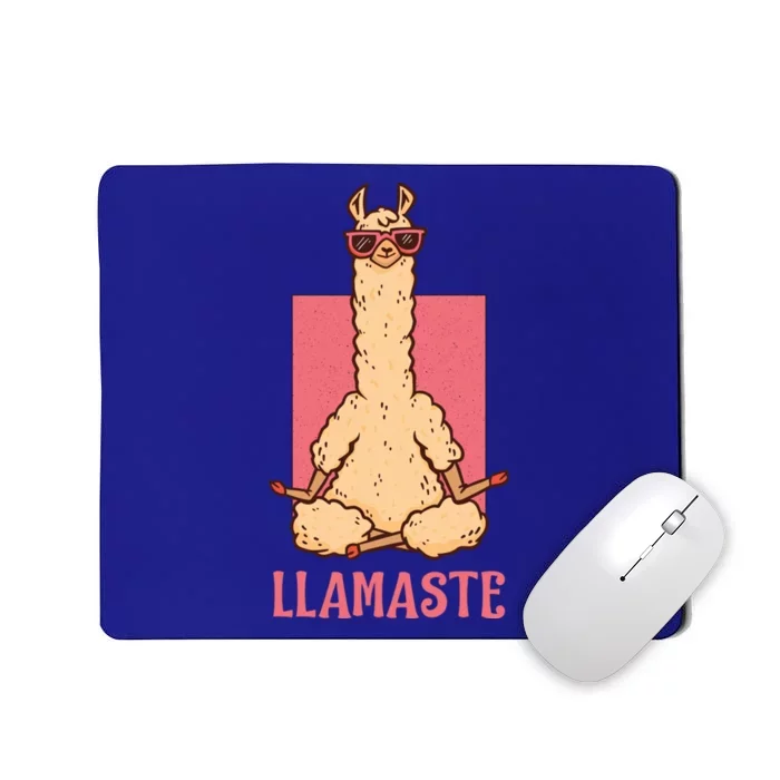 Llama Namaste Yoga Mom Chakra S Workout Mothers Day Great Gift Mousepad