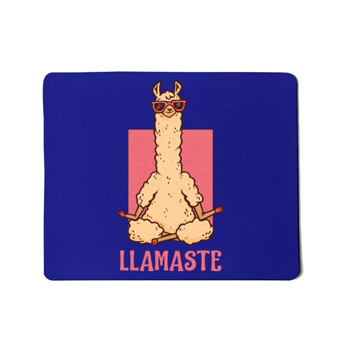 Llama Namaste Yoga Mom Chakra S Workout Mothers Day Great Gift Mousepad