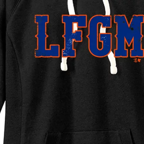 Lfgm New York Baseball Women's Fleece Hoodie