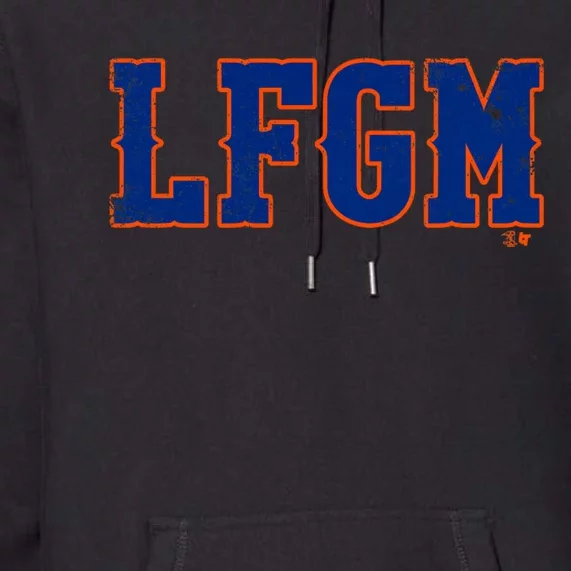 Lfgm New York Baseball Premium Hoodie