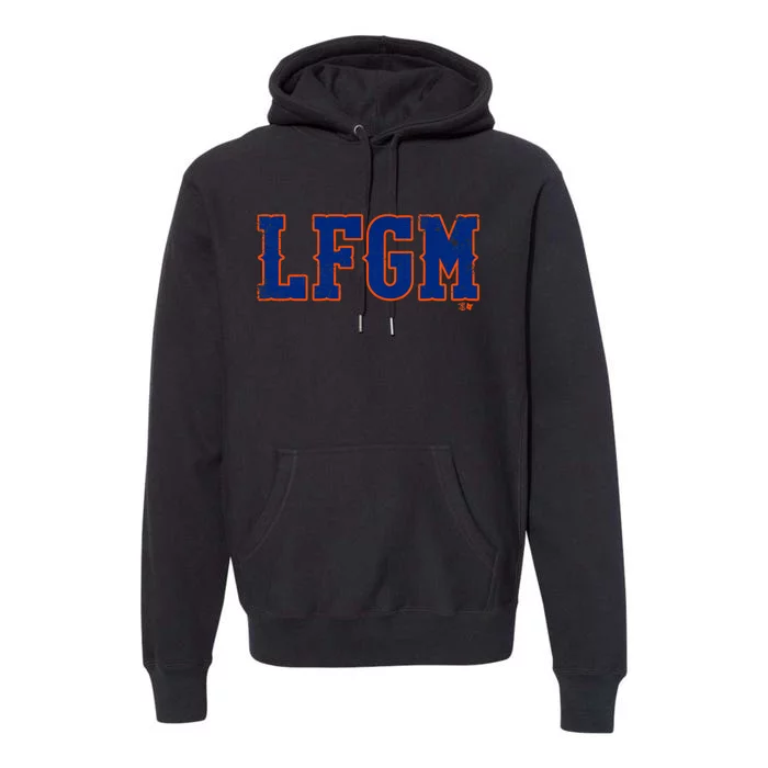 Lfgm New York Baseball Premium Hoodie