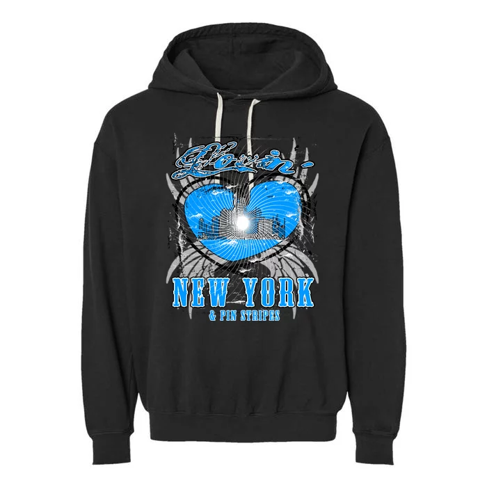 Loving New York Garment-Dyed Fleece Hoodie