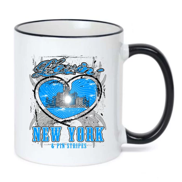 Loving New York Black Color Changing Mug