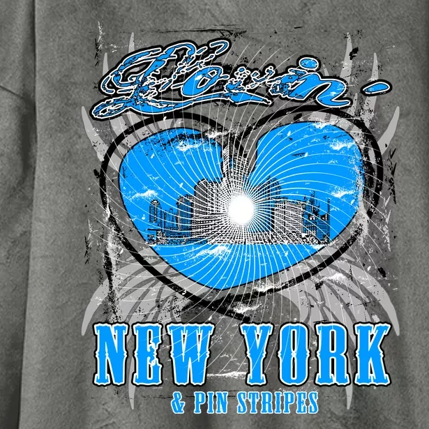 Loving New York Hooded Wearable Blanket