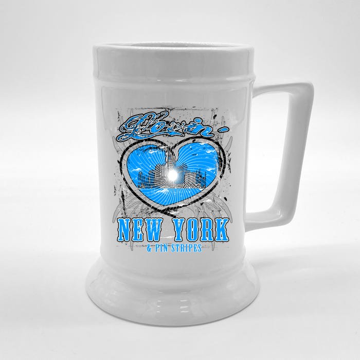 Loving New York Front & Back Beer Stein