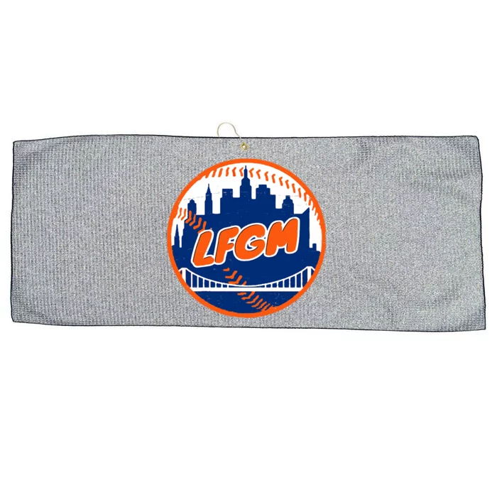 LFGM New York Baseball Large Microfiber Waffle Golf Towel