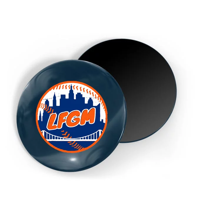 LFGM New York Baseball Magnet