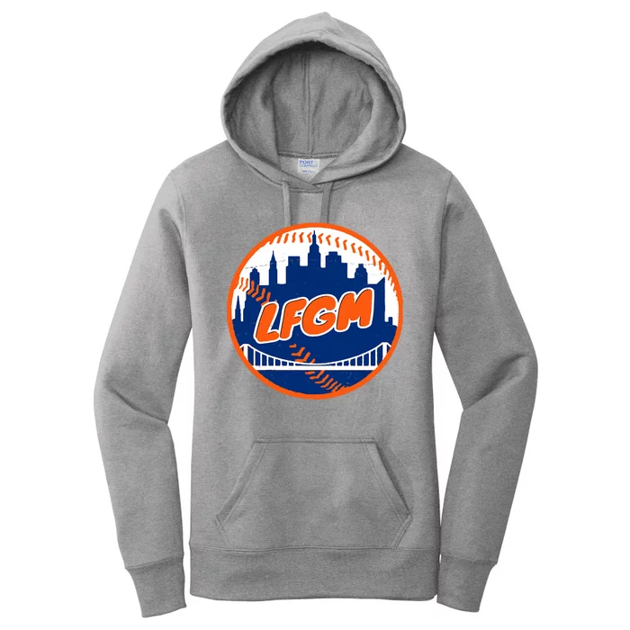 LFGM New York Baseball Women's Pullover Hoodie