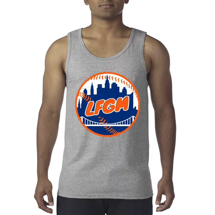 LFGM New York Baseball Tank Top