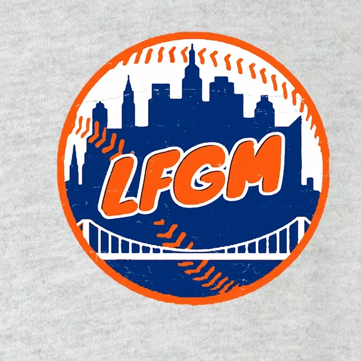 LFGM New York Baseball Toddler Long Sleeve Shirt