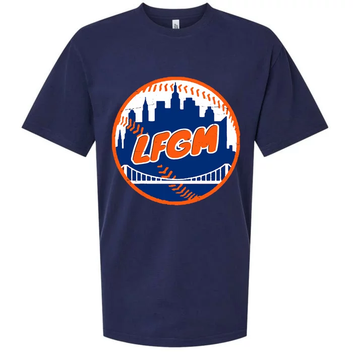 LFGM New York Baseball Sueded Cloud Jersey T-Shirt