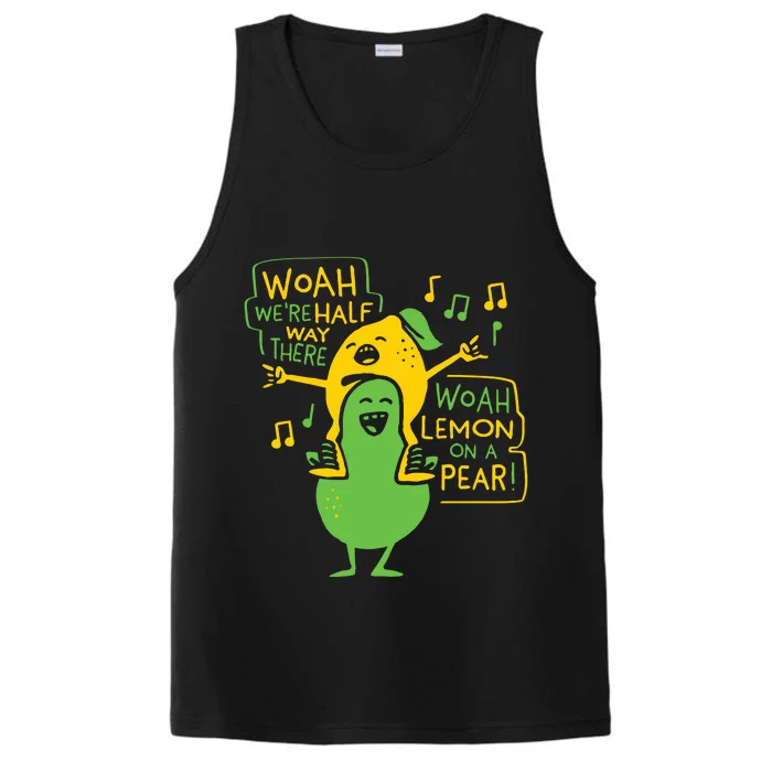 Lemon On A Pear Performance Tank