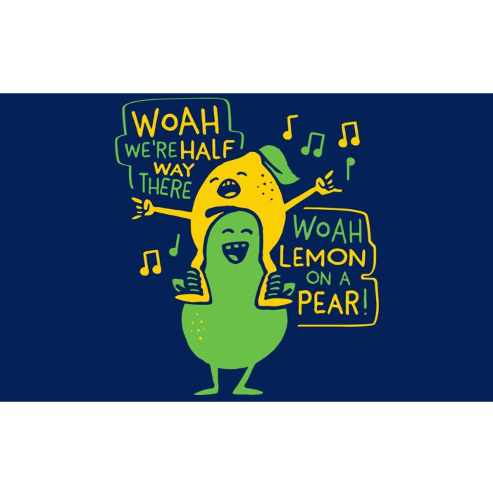 Lemon On A Pear Bumper Sticker