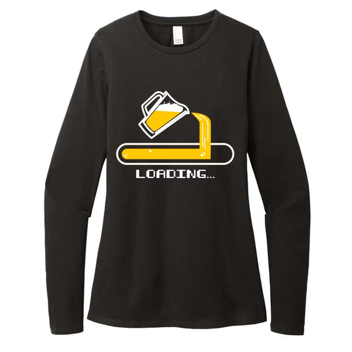 Loading Beer Womens CVC Long Sleeve Shirt