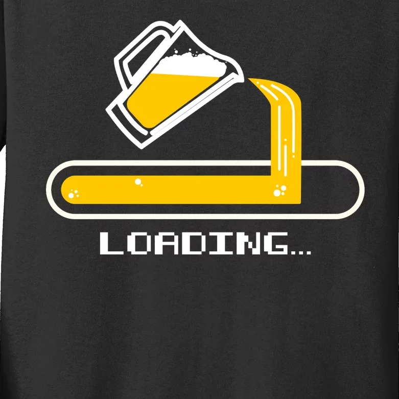 Loading Beer Kids Long Sleeve Shirt