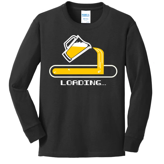 Loading Beer Kids Long Sleeve Shirt