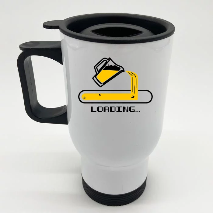 Loading Beer Front & Back Stainless Steel Travel Mug