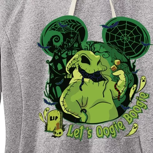 Lets Oogie Boogie Funny Halloween Women's Fleece Hoodie