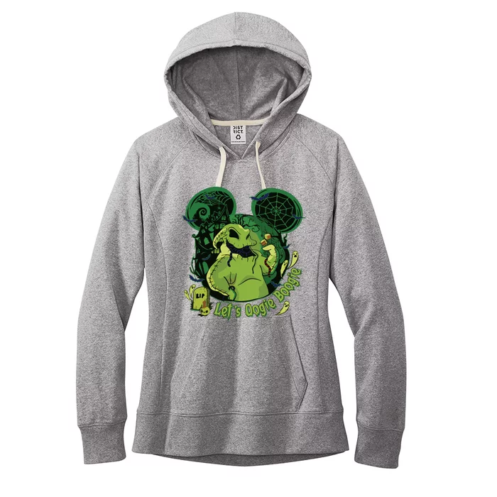 Lets Oogie Boogie Funny Halloween Women's Fleece Hoodie