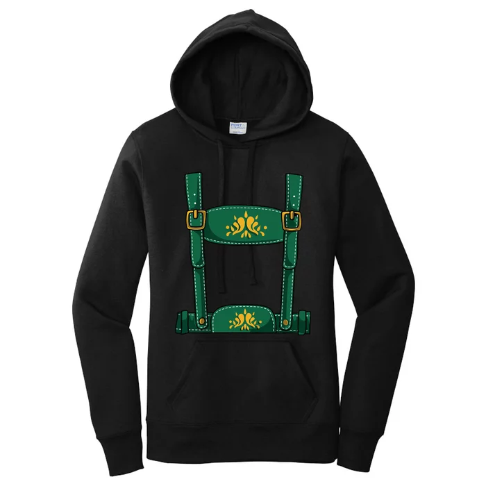 Lederhosen Outfit Boy Oktoberfest Women's Pullover Hoodie