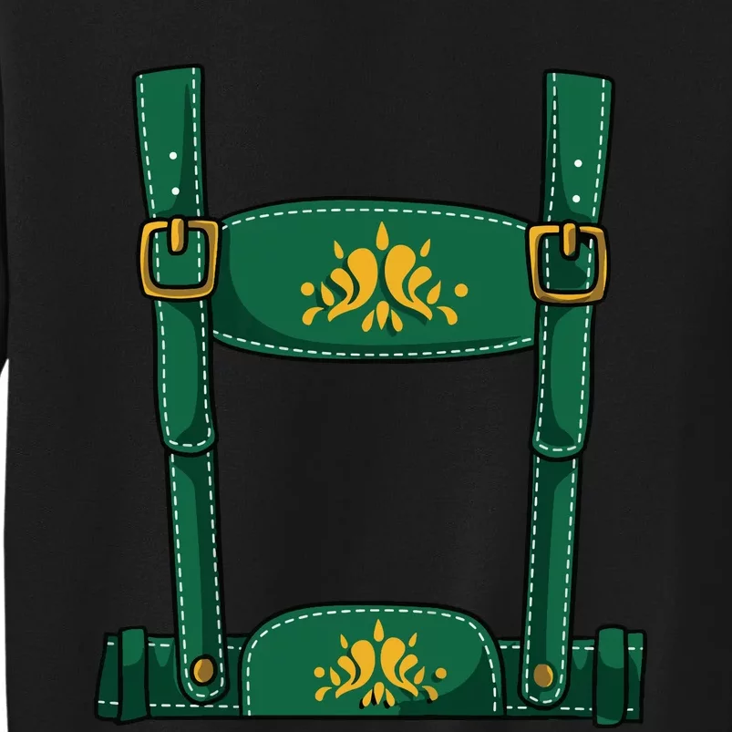 Lederhosen Outfit Boy Oktoberfest Tall Sweatshirt