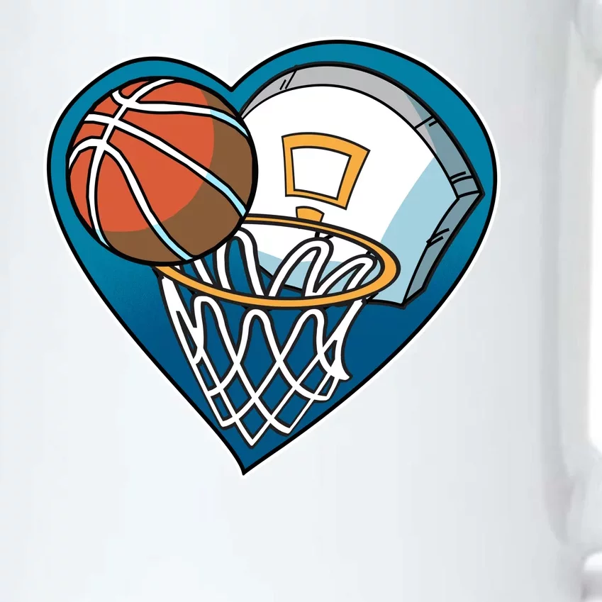 Love Of Baskeball Black Color Changing Mug